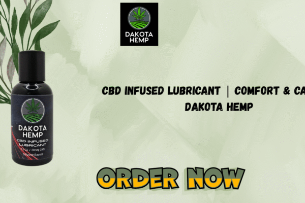 CBD Infused Lubricant | Comfort & Care by Dakota Hemp hemp skin care products