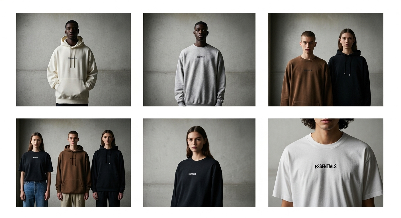 Fear of God Essentials A7 Collection Hoodie Sweatshirt T-Shirt Fashion