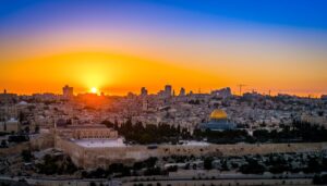 Sunset in Jerusalem