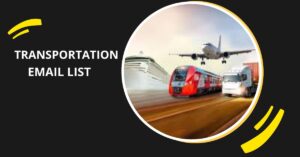 Transportation Industry Email List