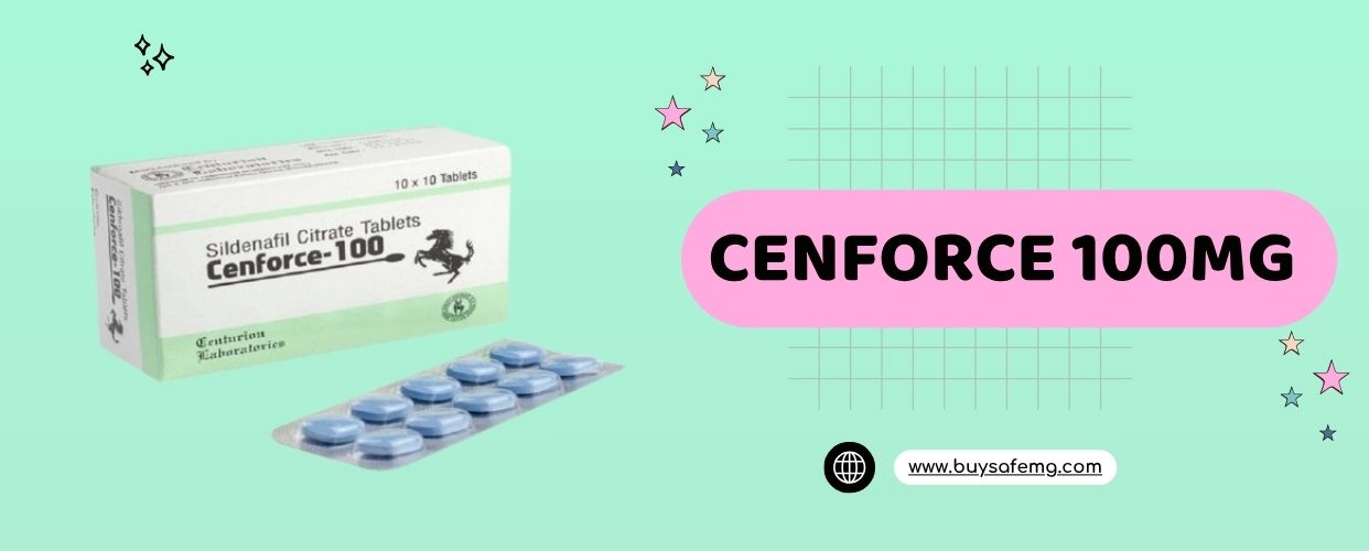Cenforce 100mg sildenafil tablet