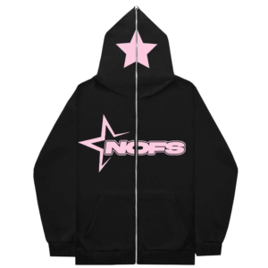 Nofs Black Hoodie