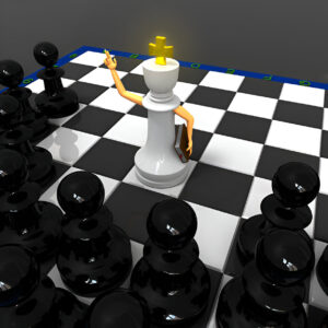 The Hidden Cost of Ascension on the Chessboard of Life