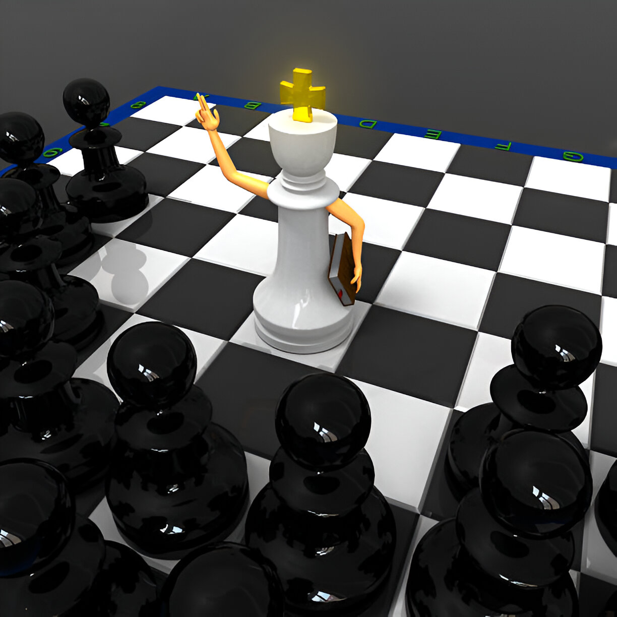 The Hidden Cost of Ascension on the Chessboard of Life