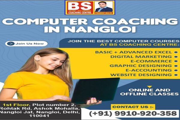 Affordable Computer Coaching in Nangloi with Expert Trainers