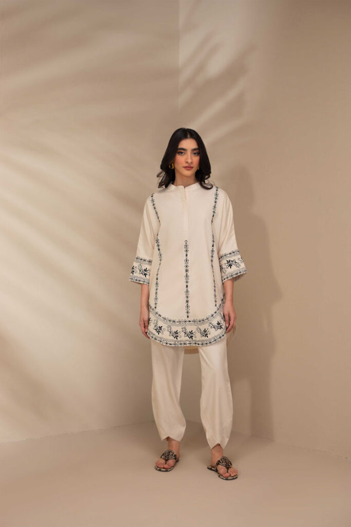 embroidered dress