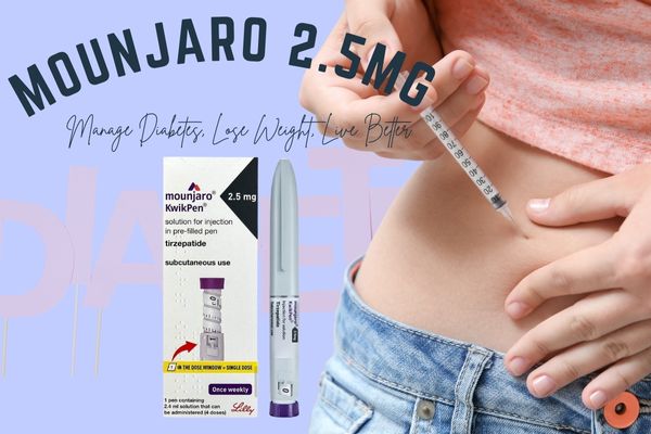 Mounjaro 2.5mg weight loss and diabetes injection UK