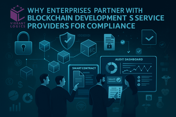 Why Enterprises Partner with Blockchain Development Service Providers for Compliance blockchain development service provider