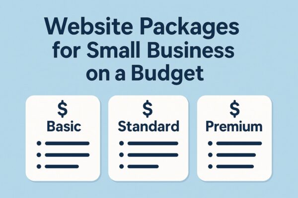 Website Packages for Small Business on a Budget website packages for small business