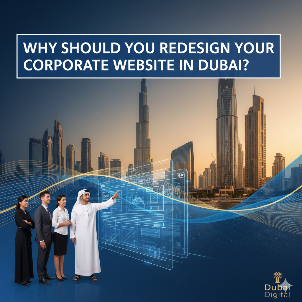 Why Should You Redesign Your Corporate Website in Dubai?