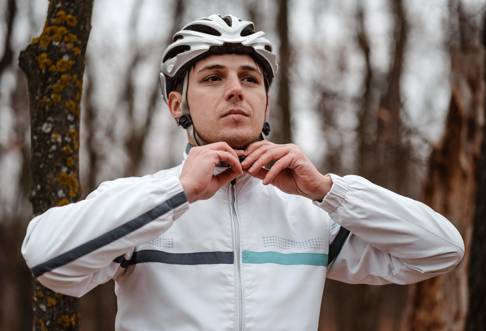 Men Long Sleeve Cycling Jacket