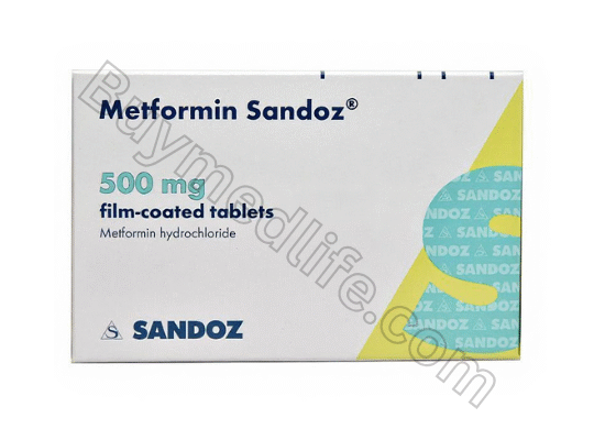 Metformin Sandoz 500 mg supports glucose uptake, enhances insulin sensitivity, and contributes to better metabolic health.